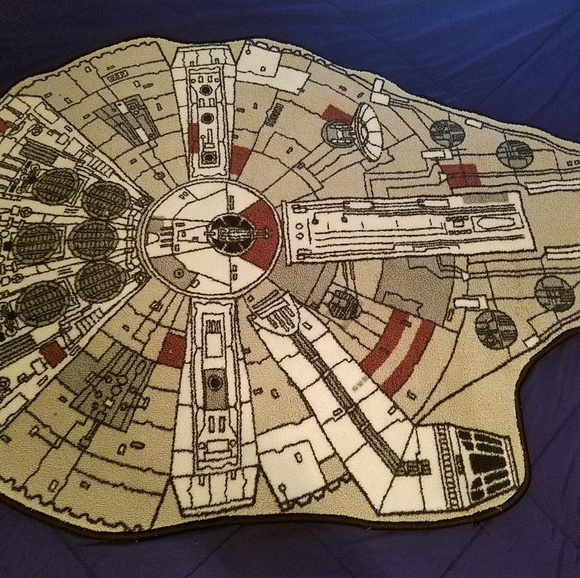 millennium falcon rug